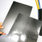 Glossy / Matte 3K Carbon Fiber Sheet Plate 1 - 5mm 100x250 200x300 400X500 500x500 500x600mm
