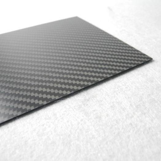 Yüksek mukavemetli hafif karbon fiber levha 1.0TM mat kaplama