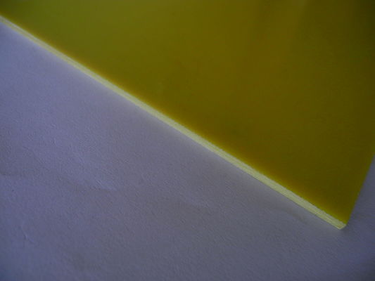 High temperature resistant epoxy insulating FR4 Plate Yellow insulation epoxy resin Plate