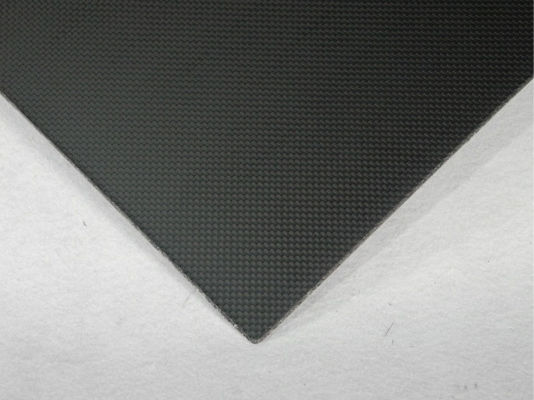 Mechanical use light weight 3K 2mm Carbon Fiber Plate Plain Matte