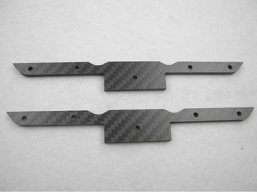 Twill Weave Hardness Carbon Fiber cnc machining service from Full plate