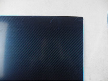 Strong Carbon Fiber Plate Twill Weave , thickness 1mm Sheets Of Carbon Fiber