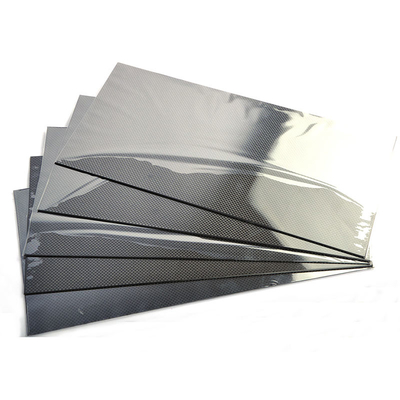 Perforated Twill Glossy CFRP Plate Carbon Fiber Sheets