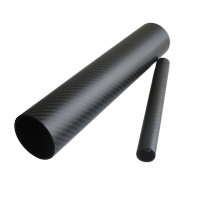 14 X 12 X 1000mm Carbon Fiber Tube 3K Roll Wrapped CF Tube