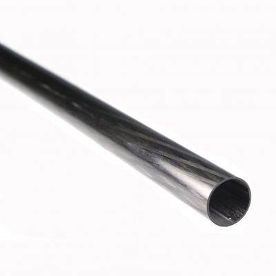 High Modulus UV Resistant Ultra Lightweight 3K CF Tubes 1000mm