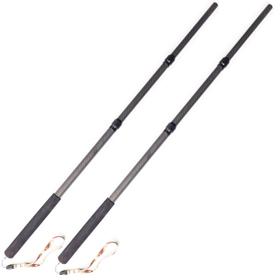 Customized Sports Equipment Carbon Fiber Telescopic Pole Connector 3K Trekking Shaft 15M