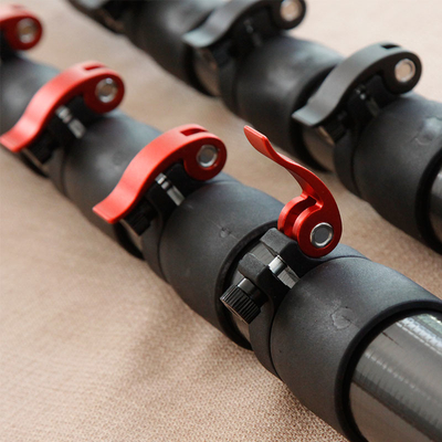 Customized Sports Equipment Carbon Fiber Telescopic Pole Connector 3K Trekking Shaft 15M