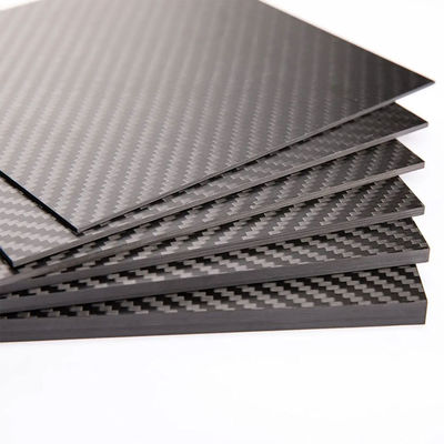 3K Carbon Fiber Sheet 500x400x1.5mm Twill Weave Matte Finish