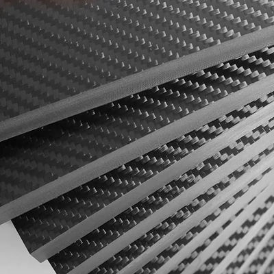 Corrosion Resistance Carbon Fibre Fabric - Carbon Fiber Sheet Plate 3K 8mm Activated 2mm