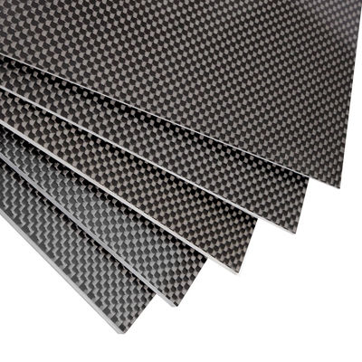 300X400MM 100% 3K Carbon Fiber Plate with 0.5-4MM Thickness for Industrial and Drone Use