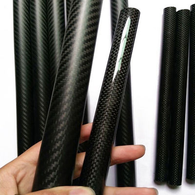 3K Matte Plain, Matte Twill, Glossy Plain, Glossy Twill RC Model Carbon Fiber Tube