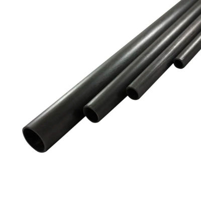 High Tensile and Modulus Unidirectional Round Shaped Pultruded Carbon Fiber Tube