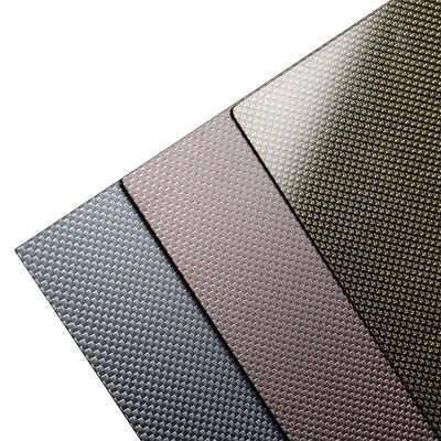 High Pressure Resistance Colored Carbon Fiber Sheet Carbon Fiber Plate Sheet