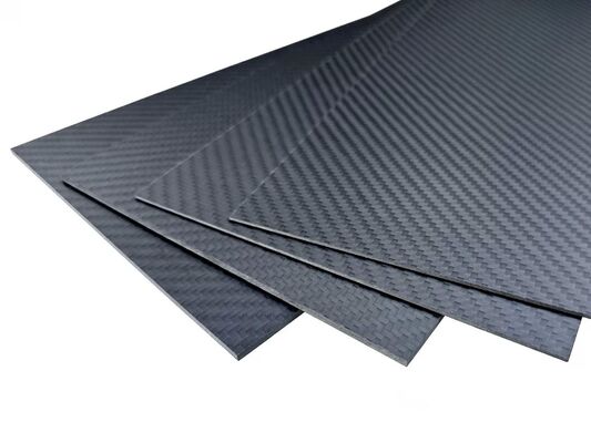 High-Strength 3K Carbon Fiber Plate with Customized Thickness and Light Weight for Industrial Applications