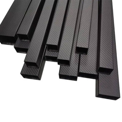 High Modulus Rectangular Carbon Fiber Tube with Excellent Corrosion Resistance and Lightweight Construction