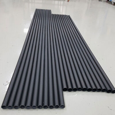 3K Twill Weave Roll Wrapped Carbon Fiber Tube for UAV RC Airplane DIY - Lightweight and Durable