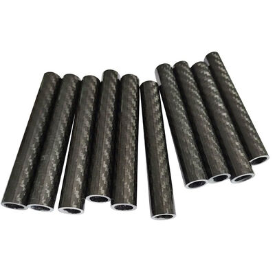 3K Twill Carbon Fiber Tube Ultra Light Composite Pipe for DIY Projects