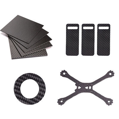 Long Life 3K Carbon Fiber Composite Sheet with High Strength and Customized Thickness