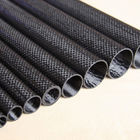 2mm Thickness Carbon Fiber Tube 3K Roll Wrapped Twill Matte Surface