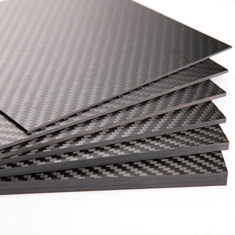 Epoxy Resin Matrix UV Resistant Carbon Fiber Plate Corrosion Resistance Twill Weave Carbon Fiber Panel