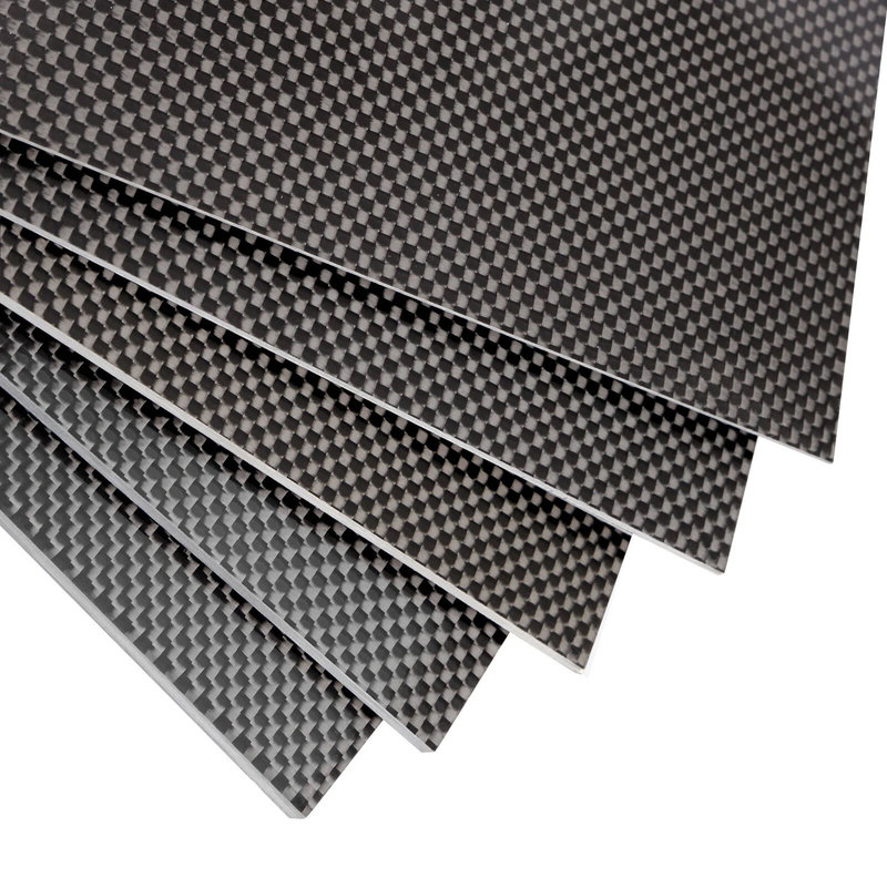 300X400MM 100% 3K Carbon Fiber Plate with 0.5-4MM Thickness for Industrial and Drone Use