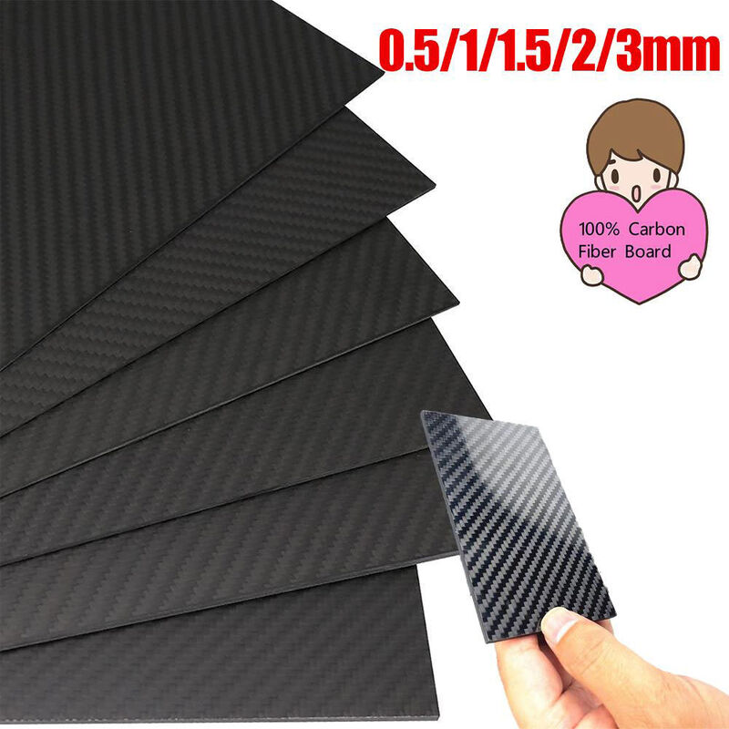 Custom Cut-to-Size Carbon Fiber Sheet - Lightweight, High-Strength CFRP Plate
